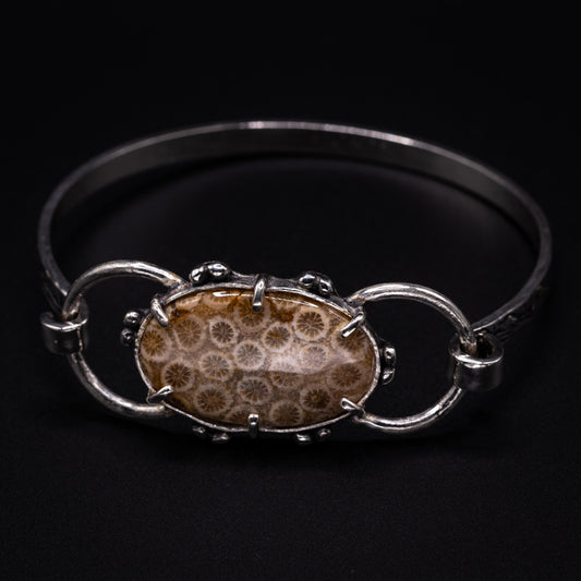 Pulsera Coral Fosil